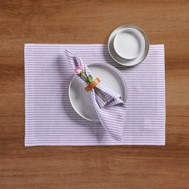 Lavender & White