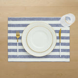 Navy & White