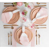 Blush Pink & White