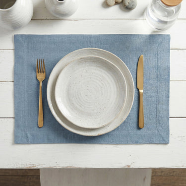 Dusty Chambray Blue