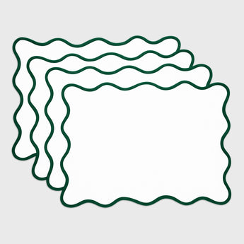 Christmas Green & White