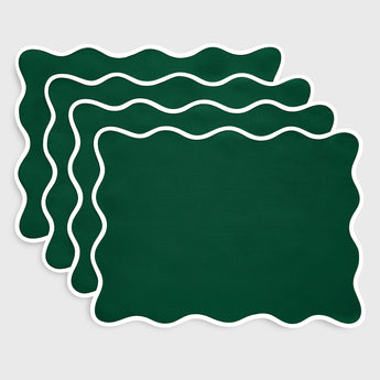 White & Christmas Green