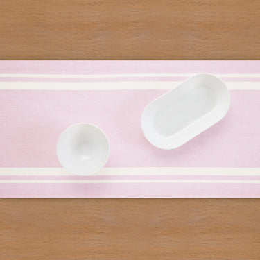 White & Dusty Pink