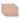Pumpkin & Natural | Amalfi Stripe Pumpkin & Natural Linen Placemats Displayed Flat For Product View