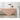 Pumpkin & Natural | Amalfi Stripe Pumpkin & Natural Linen Table Throw Displayed Flat Table For Product View
