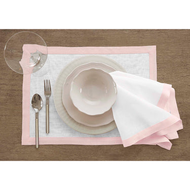 Blush Pink & White