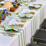 Green & White