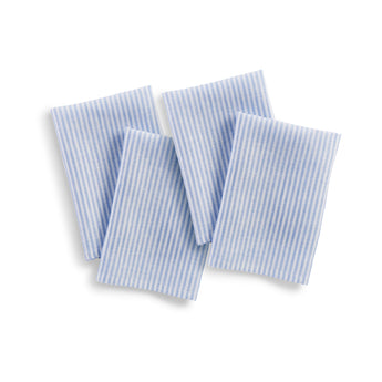 Cornflower Blue & White