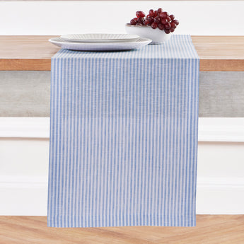 Cornflower Blue & White