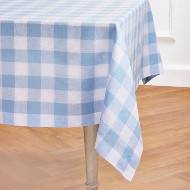 Chambray Blue & White
