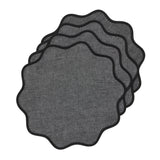 Black & Charcoal Grey