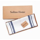 Navy & White