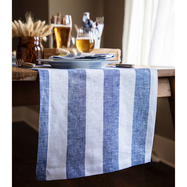 Navy & White