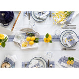 Navy & White
