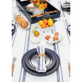 Navy & White