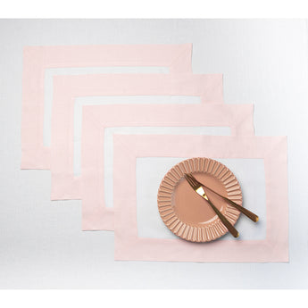 Blush Pink & White