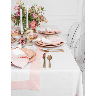 Blush Pink & White