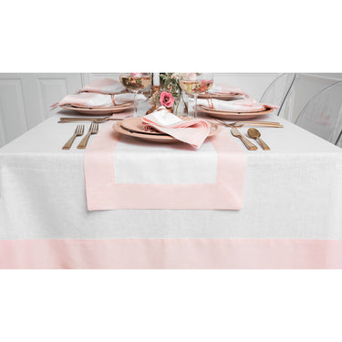 Blush Pink & White