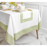 Sage Green & White