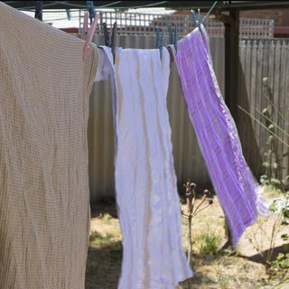 How to prevent linen from shrinking