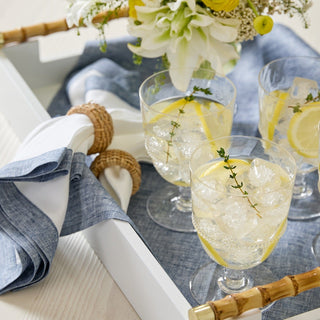 Seaside Spread: Packing a Coastal-Inspired Linen Picnic Basket