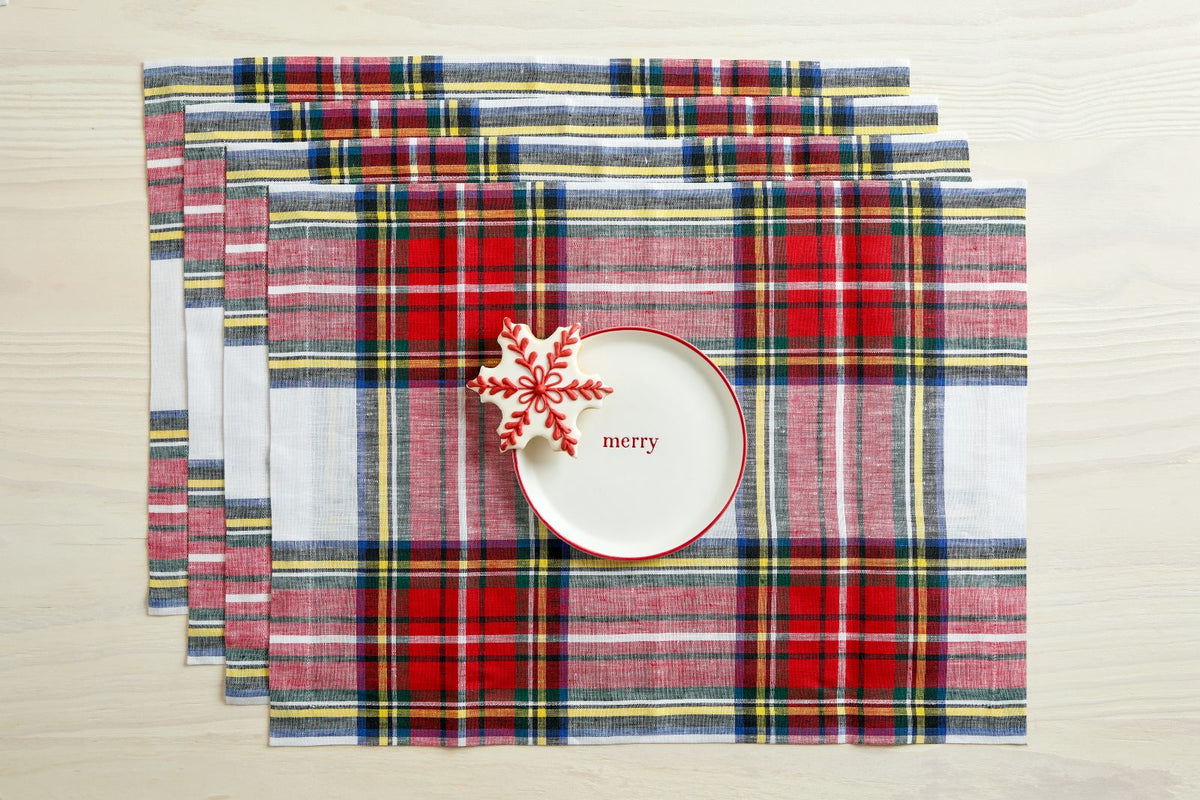 Linen Mat Linen Placemats - 100% Pure Natural Linen Table Mats - Solino Home Linen