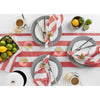 Red and White Cabana Stripe