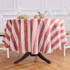 Red and White Cabana Stripe