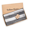 Black and White Cabana Stripe