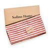 Red and White Amalfi Stripe