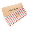 Red & White Capri Stripe