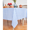Hydrangea Blue Gingham