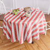 Red and White Cabana Stripe