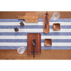 Navy and White Cabana Stripe