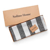 Black and White Cabana Stripe