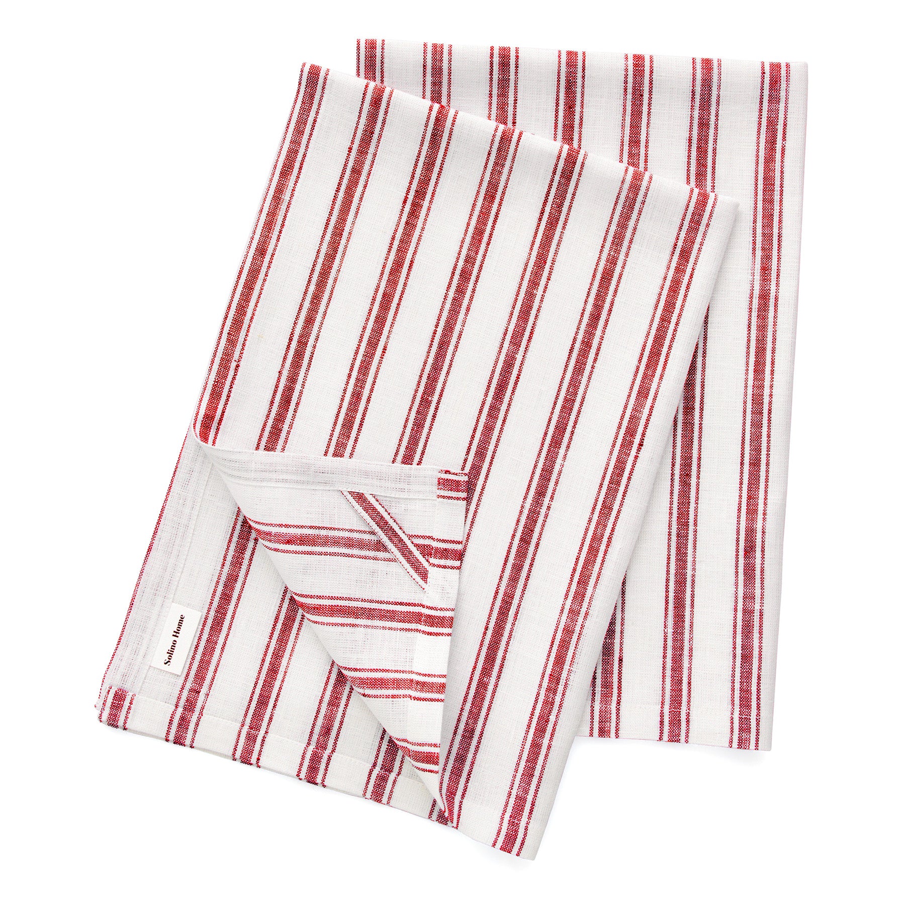 Red & White Capri Stripe