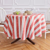 Red and White Cabana Stripe