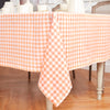 Sunny Orange Gingham