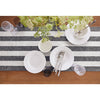 Black and White Cabana Stripe