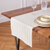 Natural & White Capri Stripe