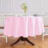 Cherry Blossom and White Amalfi Stripe