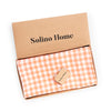 Sunny Orange Gingham