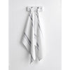 Grey and White French Stripe
