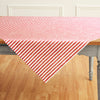 Red and White Amalfi Stripe
