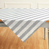 Grey and White Cabana Stripe
