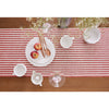 Red and White Amalfi Stripe