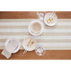 Natural and White Cabana Stripe
