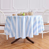 Sky Blue and White Cabana Stripe