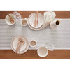 Natural and White Amalfi Stripe