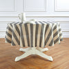 Black and Natural Cabana Stripe